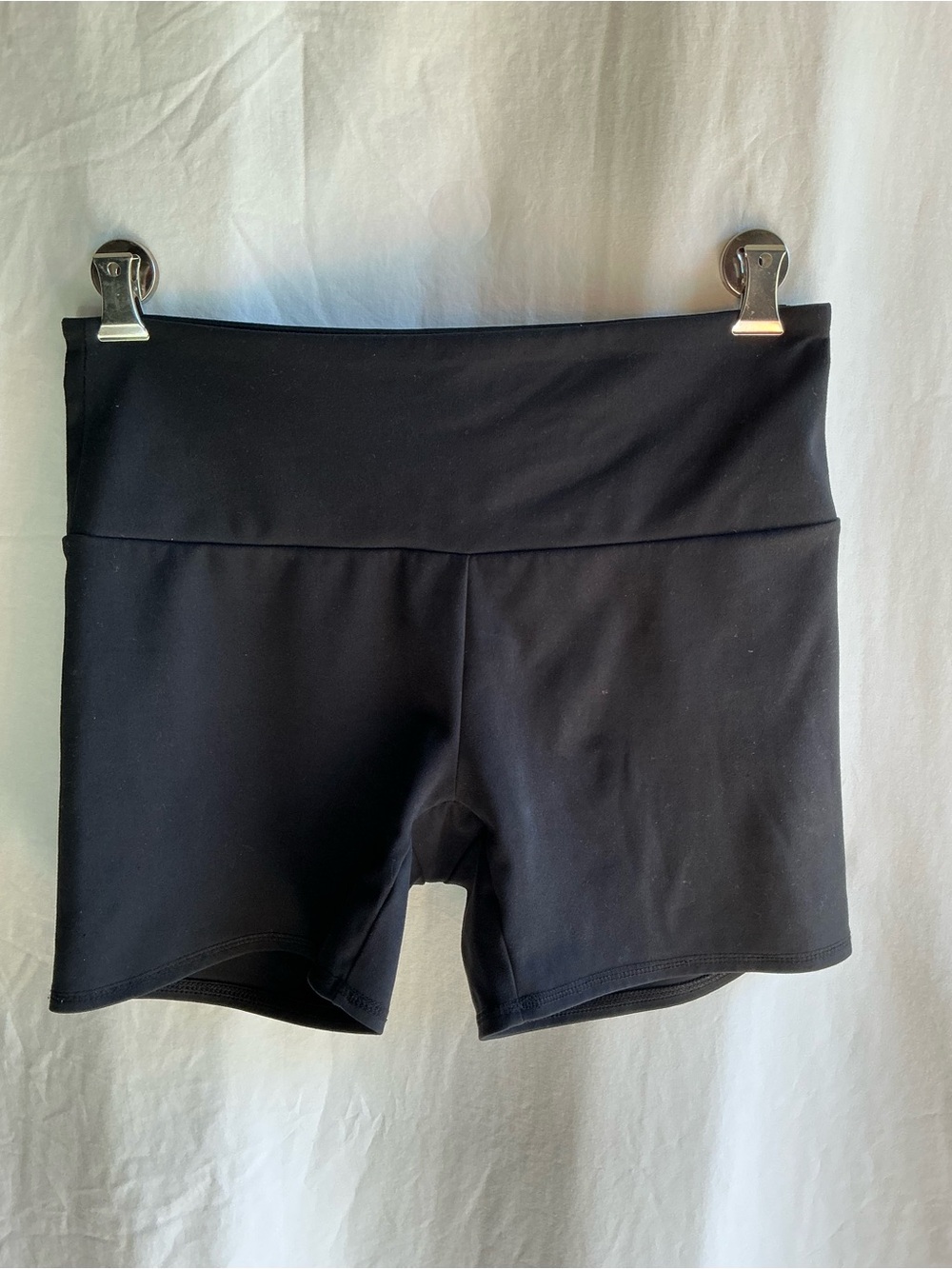 RBX Black High-Rise Bike Shorts